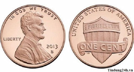 Đồng Cent là những đồng xu được làm bằng chất liệu đồng có kích thước chuẩn