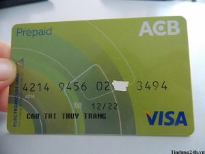 Visa ACB là thẻ thanh toán thuộc tổ chức visa do ngân hàng ACB phát hành