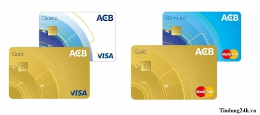 Phân Loại Các Dòng Thẻ Visa ACB Đang Lưu Hành