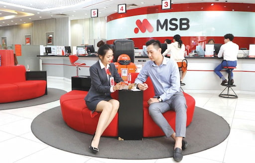 MSB là tên viết tắt của ngân hàng Thương mại Cổ phần Hàng hải Việt Nam