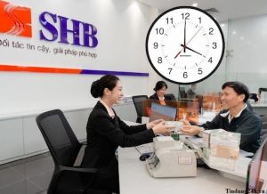 SHB đã linh hoạt, tăng cường thời gian làm việc vào ngày thứ 7