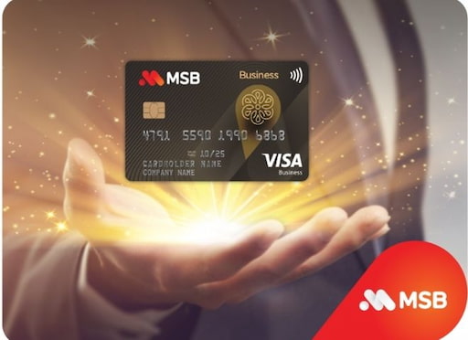 Đây là thẻ tín dụng do ngân hàng MSB phát hành