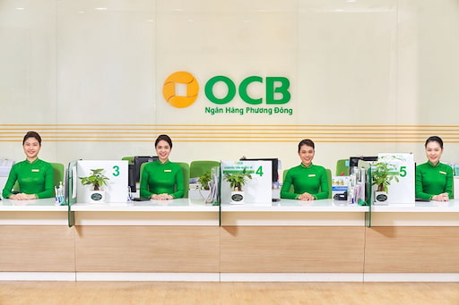 OCB là tên viết tắt của ngân hàng Thương mại Cổ Phần Phương Đông