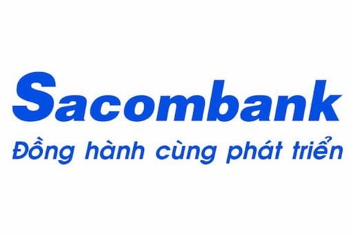 Màu sắc chủ đạo của logo Sacombank chính là màu xanh