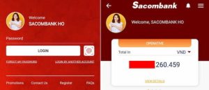 Tra Cứu Số Dư Tài Khoản Ngân Hàng Sacombank Qua Ứng Dụng mBanking