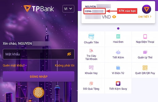 Tra Cứu Số Dư Tài Khoản Ngân Hàng TPBank Qua Mobile Banking