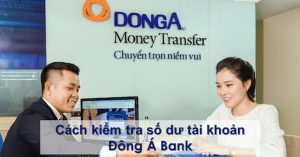 Cách Kiểm Tra, Tra Cứu Số Dư Tài Khoản Đông Á Bank Nhanh Chóng