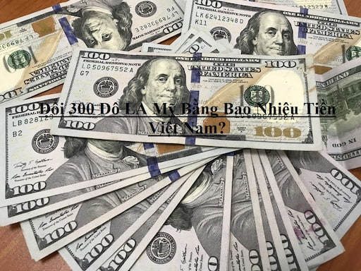 300 Đô La Bằng Bao Nhiêu Tiền Việt? 300 USD = VND