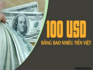 100 Đô La Mỹ Bằng Bao Nhiêu Tiền Việt Hôm Nay?