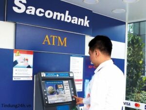 Dịch vụ rút tiền Sacombank tại ATM là hình thức rút tiền cách tự động.