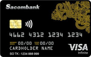 Thẻ Đen Sacombank - Visa Infinite