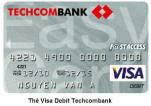 Thẻ Visa Debit Techcombank là gì?