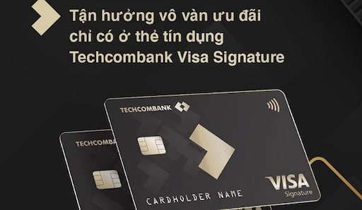 Thẻ Đen Techcombank (Visa Signature) là gì?