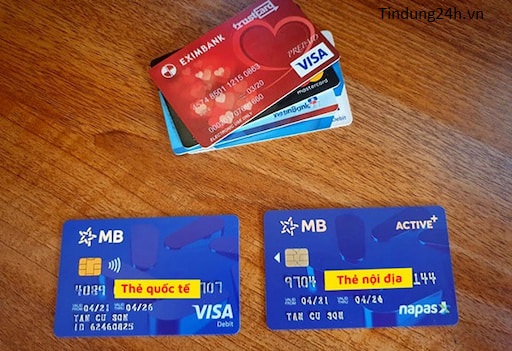 Các Loại Thẻ Rút Tiền ATM MBBank